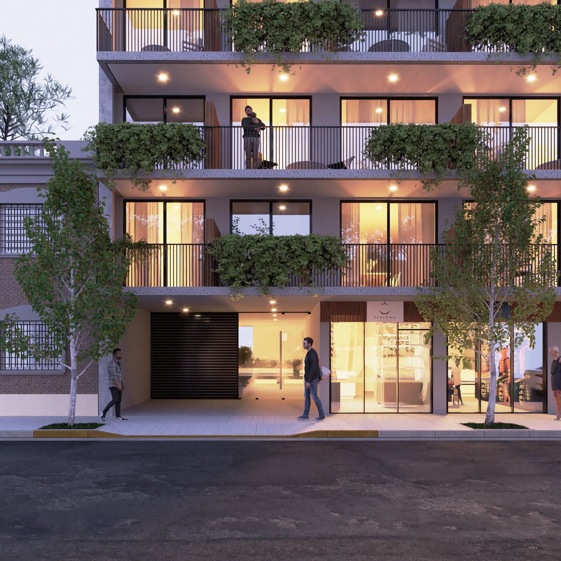 EVO Belgrano 4063 — render 3