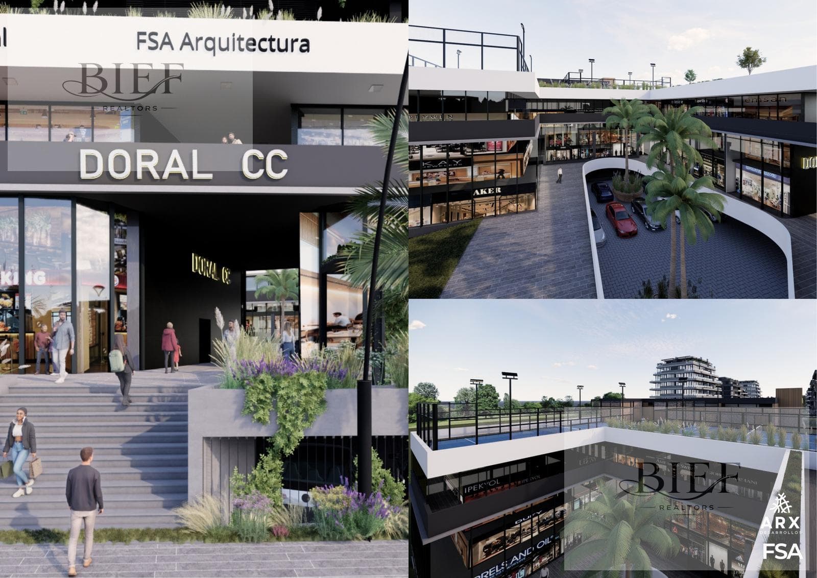 Bar Rooftop 226m² + Terraza 242m² · DORAL CC
